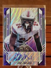 2021 Leaf Metal Draft Israel Mukuamu -RC Portrait Auto Purple Wave /15 - Cowboys