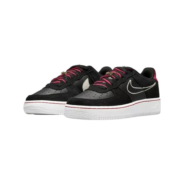 Nike Air Force 1 LV8 S50 GS Black Berry DB1561-001 Size 5.5Y / Women's 7  for sale online | eBay