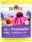 Burpee Wildflower 25,000 Bulk, 1 Bag, 15 Varieties of Non-Gmo Flower Seeds Polli