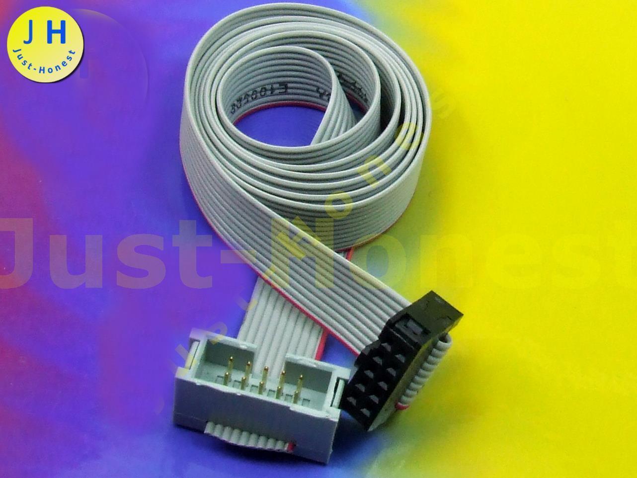 POPESQ Flachbandkabel 10-polig, 1.5m - Perfekt Für Elektronik-Projekte