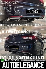 Opel Insignien B 2018 + Unten Stoßstange Diffusor mit Klemmen Ovale - ABS 0435