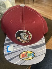 NCAA Florida State Seminoles Noles Peek Snapback Flat Bill Cap Kids Collection