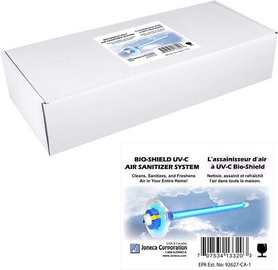 Bio Shield Antimicrobial Protection 50-BUVAS-E UV-C Air Sanitizer ...