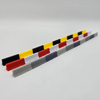 1/87 Maßstab Jersey Barrieren ''verschiedene Farben'' HO Stärke