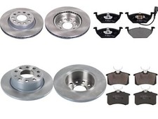 FOR VW GOLF MK5 1.4 1.6 2005-2009 QUALITY FRONT REAR BRAKE DISCS PADS