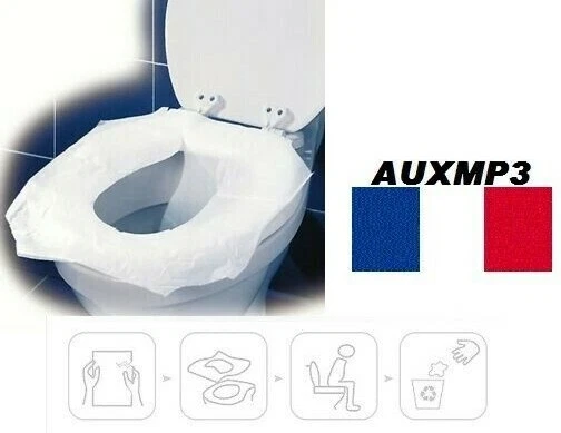 Generic Housse de siège de toilette, serviette de toilette lavable et  chaude à prix pas cher