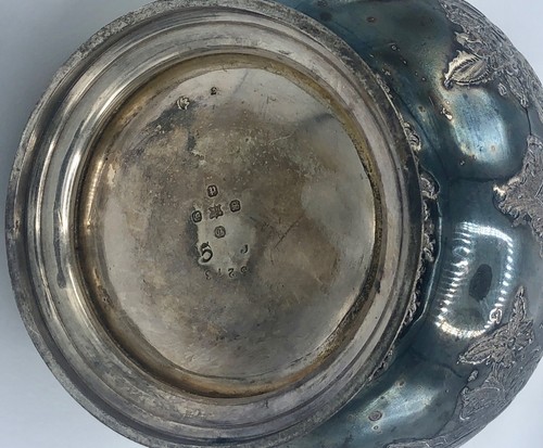Martin Hall & Company Silver Plated Antique Pitcher 1854 - Picture 9 of 12