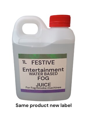 Water Based 1 Litre Party DJ Fog Machine Juice Smoke Machine Juice Haze Fluid