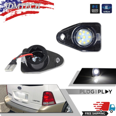 For Ford Expedition Freestar Taurus Navigator FULL LED License Plate Tail Lights