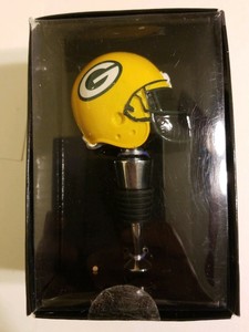 Green Bay Packer Team Helmet Wine Bottle Stopper Ebay
