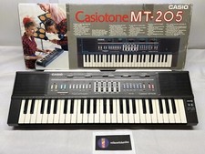 Vintage Casio Model MT-205 Casiotone Electronic Keyboard - NO ADAPTER CORD 