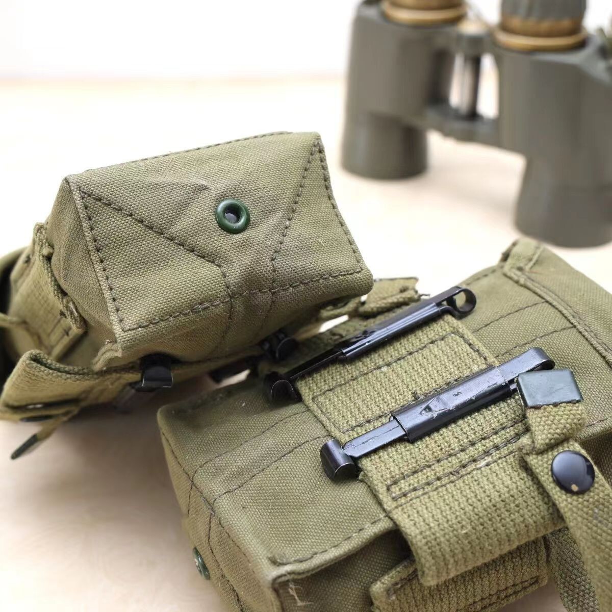1Pair Surplus Vietnam Era US M1956 Ammo Pouch Magazine Pack Mag | eBay