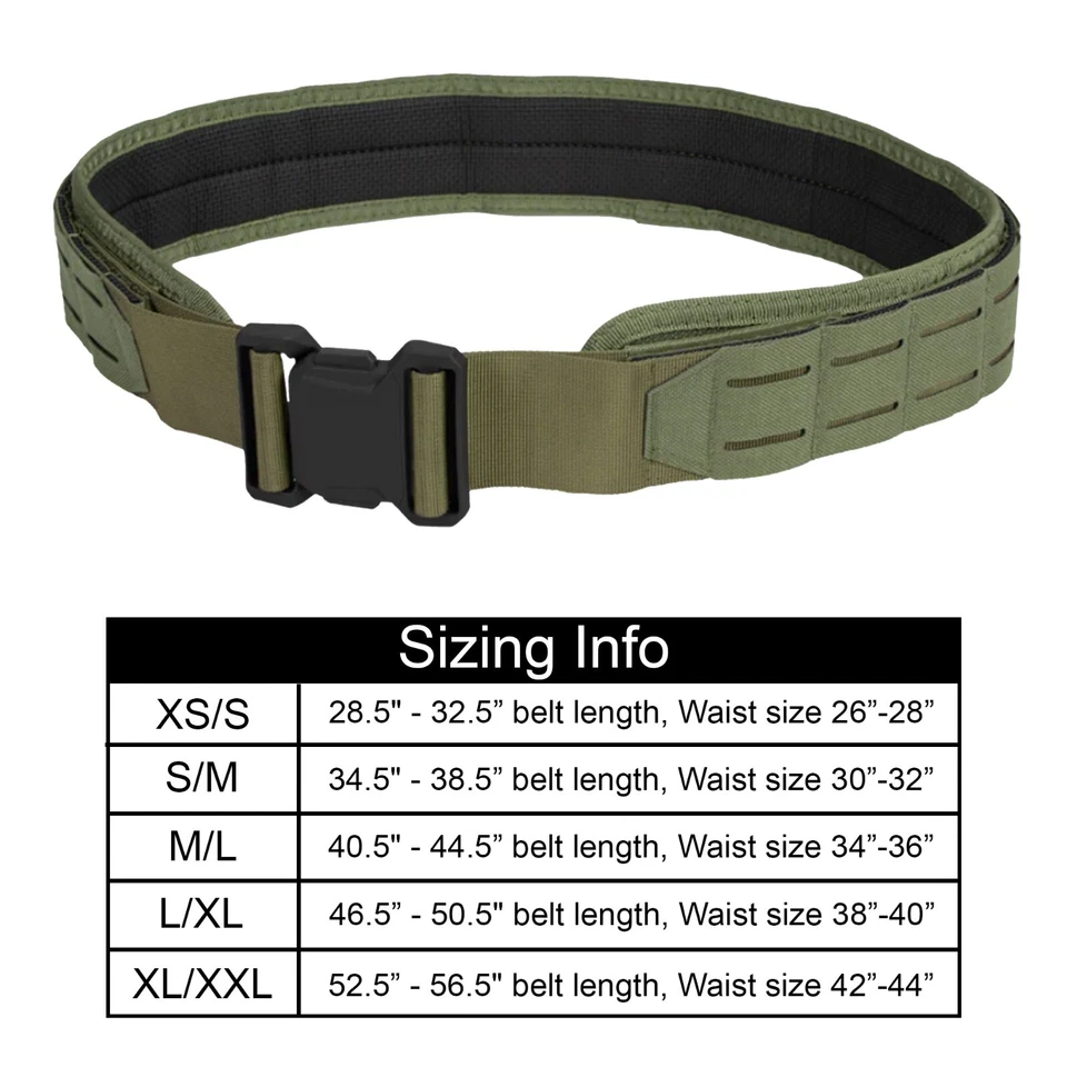 Condor 121304 LCS Vector 2" Military Heavy Duty Nylon Adjustable Belt S-XL - Image 2 of 2