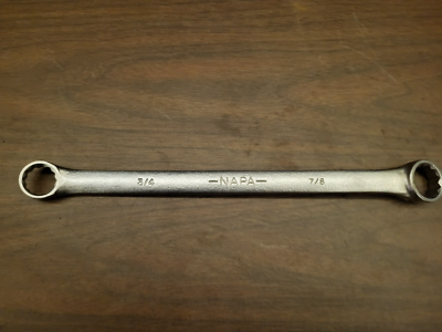 #ad NAPA TOOLS 7 8 x 3 4” Double Box Offset Wrench12 Point # NDF 208 USA $17.50