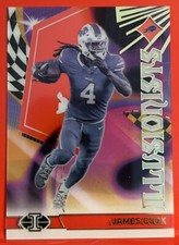 James Cook 2023 Panini Illusions Football Illusionists Card #5 Buffalo Bills