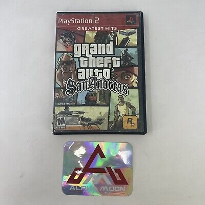 Grand Theft Auto San Andreas Ps2 Playstation 2 - Greatest Hits