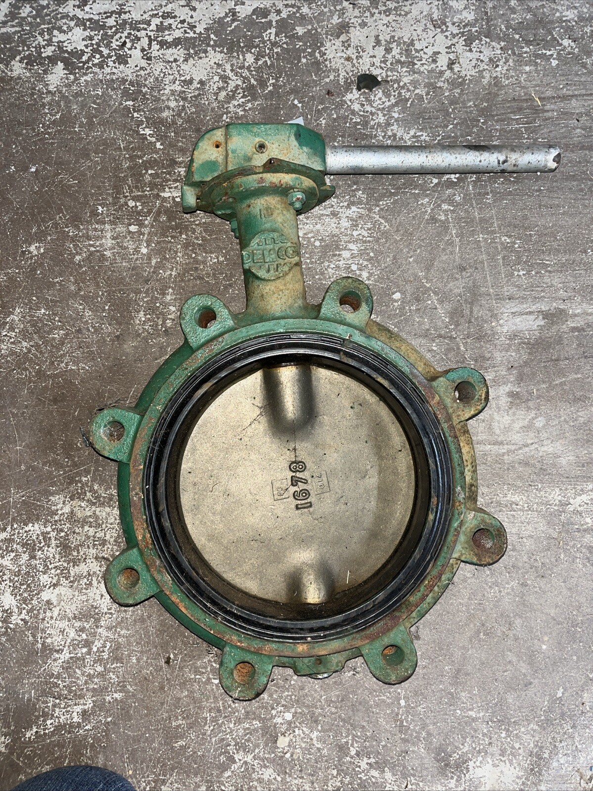 DEMCO BUTTERFLY VALVE 8” 150PSI 12351-9914316 NOS