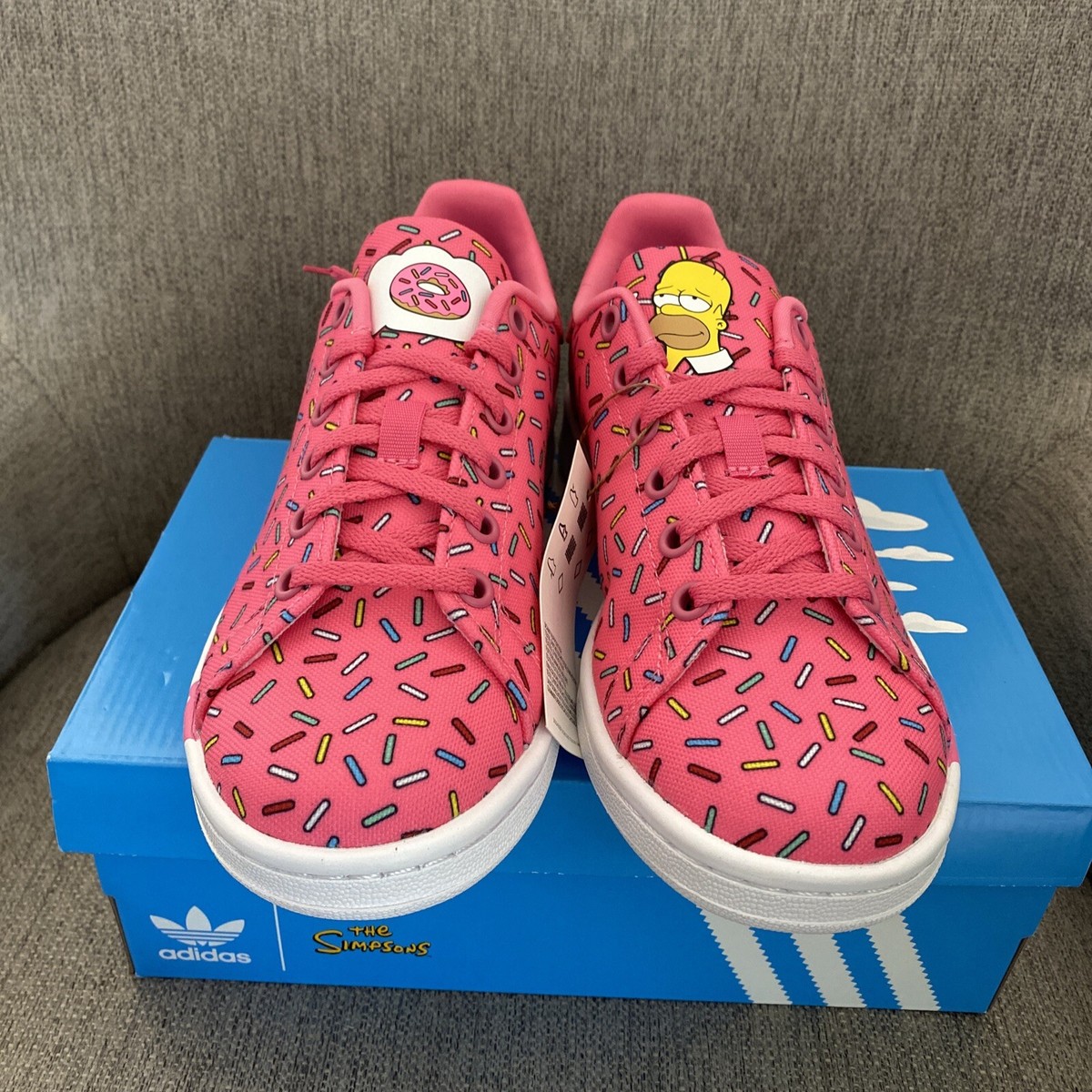 adidas gazelle silver green womens Adidas The Simpsons Donut Tee HA5818  Kick Theory
