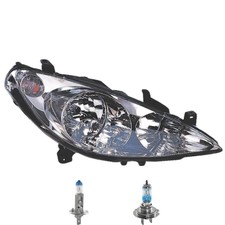Scheinwerfer rechts inkl. OSRAM Lampen mit Nebel für Peugeot 307 3A/C 3H 3E