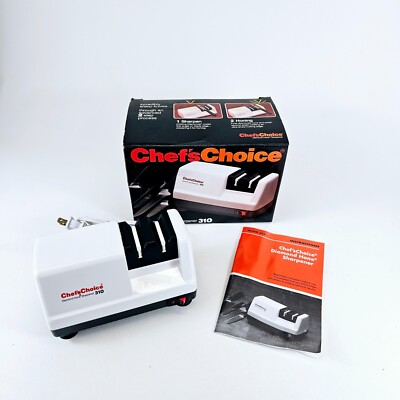 Chef's Choice Diamond Hone 2-Stage Electric Knife Sharpener 310 Sharpen Knives