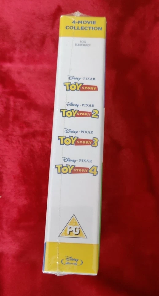 TOY STORY 1-4 COLLECTION BLU RAY BOXSET BRAND NEW SEALED NEWER STYLE 4 MOVIE  - Image 3 of 4