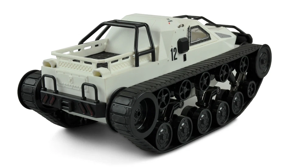 Amewi Ketten-Drift-Fahrzeug Military Police 1:12 weiß RTR - Bild 3 von 4