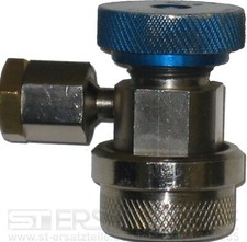 Sprzęgło serwisowe HELLA GUTMANN LP, niebieskie R134a 8PS 185 105-531 Klimatyzacja Część zamienna