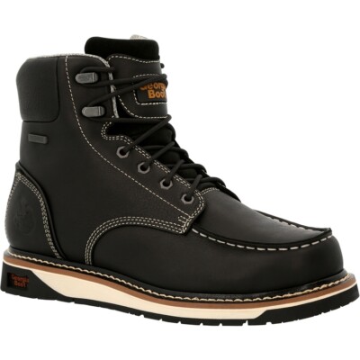 Georgia Boot Men's AMP LT Wedge Waterproof Moc-Toe Work Boot GB00475