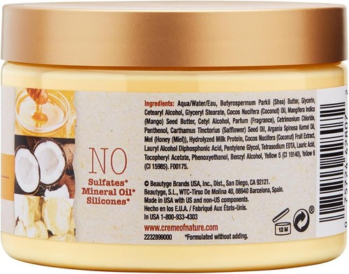 Creme Of Nature Moroccan Argan Oil Shea Butter Hair Shine Shampoo Snot Curl Care - Picture 27 of 62