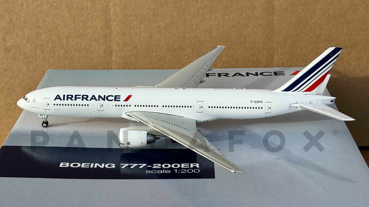 Air France Boeing 777-200ER F-GSPX GeminiJets G2AFR241 Scale Air France Boeing 777-200ER F-GSPX GeminiJets G2AFR241 Scale