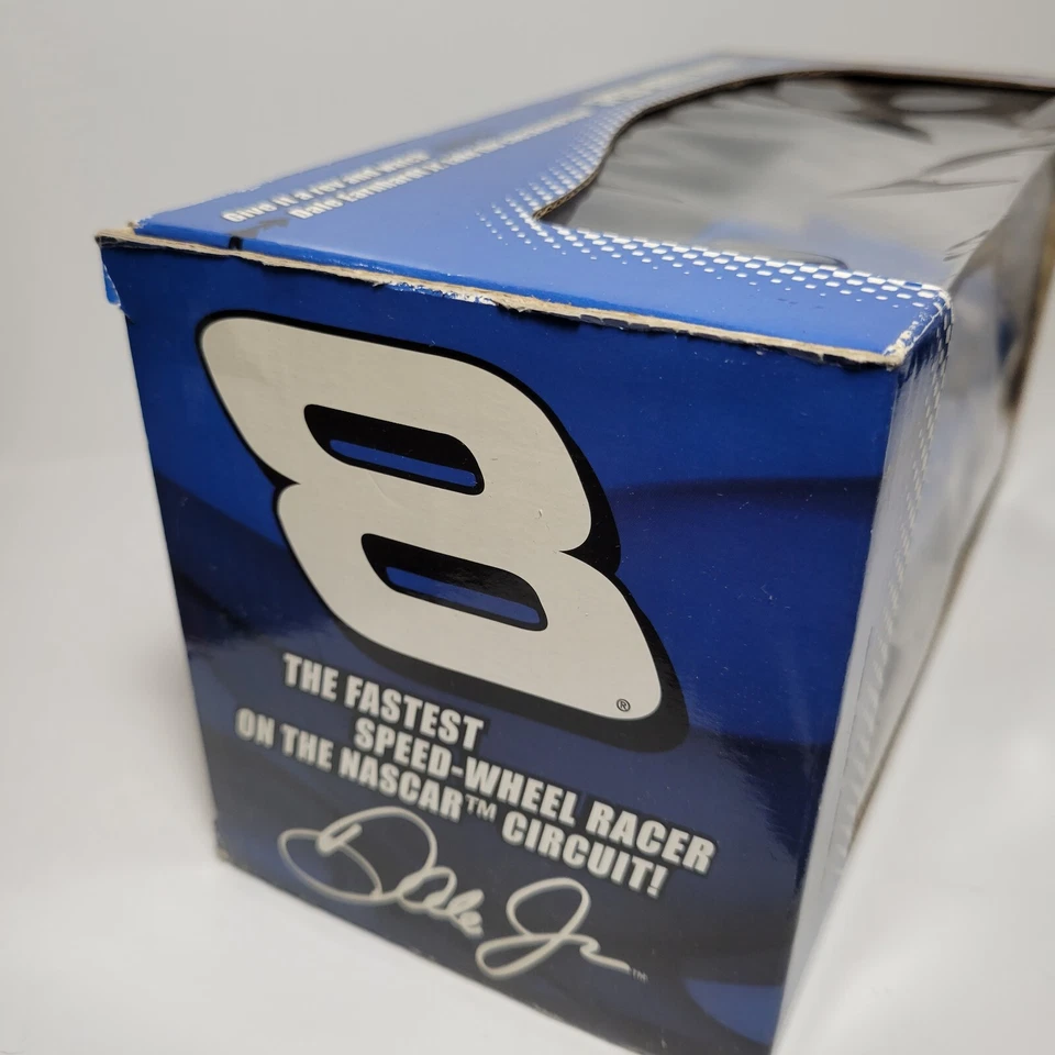 Speed-Wheel Racer 2004 Dale Earnhardt Jr Action Figure #8 Friction Powered - Image 3 of 4