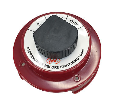 Pactrade Marine Boat Dual Battery Selector Disconnect Switch 250A 6-32V