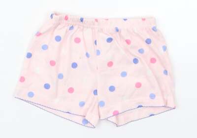 Carters Mädchen rosa gepunktet Polyestermischung Hose Größe 12 Monate