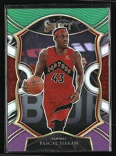 Pascal Siakam 2020 Panini Select Green White And Purple Prizm #46  Basketball
