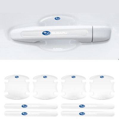 #ad 8PCS Clear Car Door Handle Bowl Film Sticker Protector Accessories for Subaru $19.59