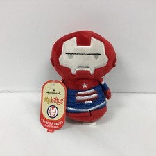 Hallmark Itty Bittys IRON PATRIOT MAN Marvel Avengers 2 in Series Plush NWT