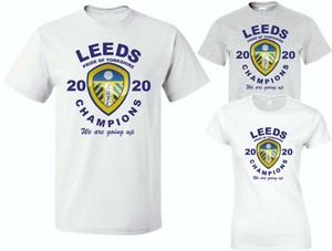 leeds united champions t shirt
