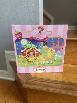 Strawberry Shortcake Berry Princess Hide And Seek Game 2005 2-4 Player Sealed