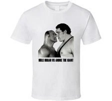 Hulk Hogan Vs Andre The Giant Retro Wrestling T Shirt