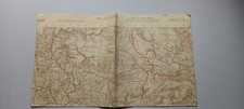 Ww2 1943 Sicily Husky Operation Original Mazzarino Map