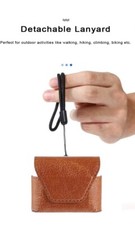 PU Leather Storage Case Bag for Earphone Headphone Bluetooth Wireless...