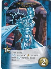 ICEMAN 2014 Upper Deck Marvel Legendary DEEP FREEZE