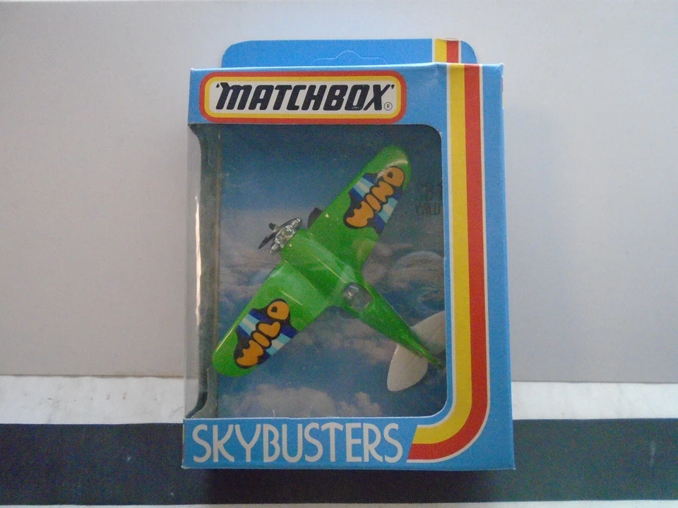 MATCHBOX SKYBUSTERS SB18 WILD WIND STUNT PLANE MIB/BOXED! FREEPOST MANY LISTED! - Image 1 of 1