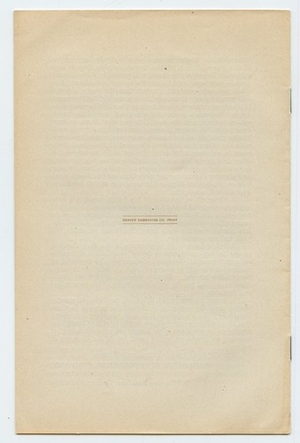1905 THE WALKER LAKE COPPER MINING & SMELTING CO. Nevada Brochure - Picture 9 of 9