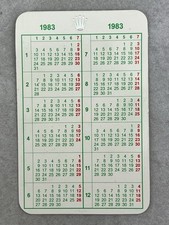 Rolex Calendar 1983 Golden World Model in Very Good Condition