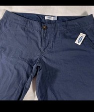 Old Navy Bermuda Women's Shorts Navy Blue Size 12 NWT