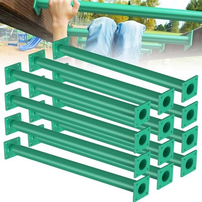 12 PCS DIY Monkey Bar Kit, Backyard Monkey Bars Indoor for Kids Ceiling, Safe...
