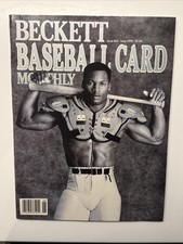 1990 Bo Jackson Beckett Baseball Card Monthly. Issue #63. June 1990. Magazine