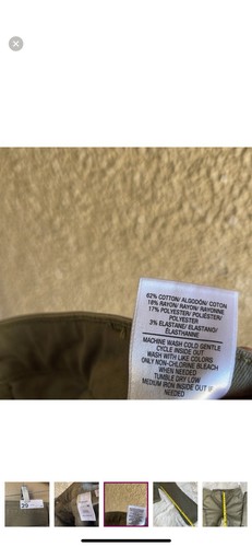Joe’s The Frankie Burnt Green Olive Cargo Pants - Picture 9 of 13