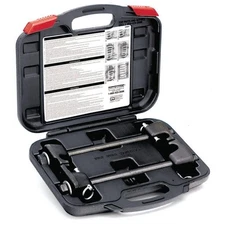 Strut Spring Compressor Tool Kit Coil Removal Installer Locking Pins Case